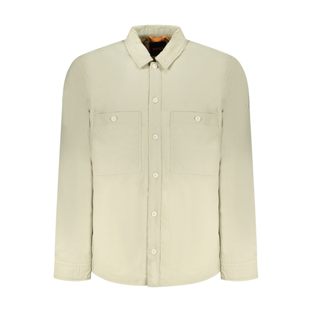 Hugo Boss Beige Poliamid Moška jakna