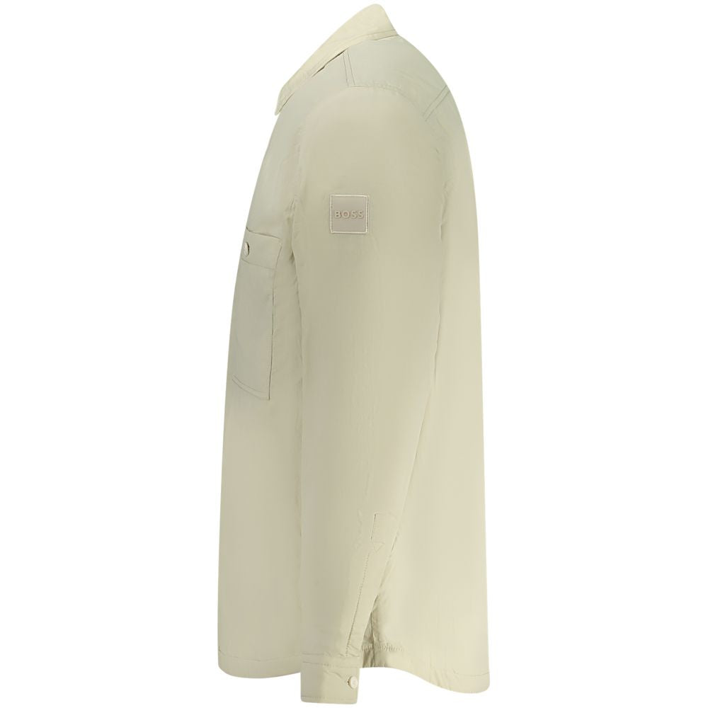 Hugo Boss Beige Poliamid Moška jakna