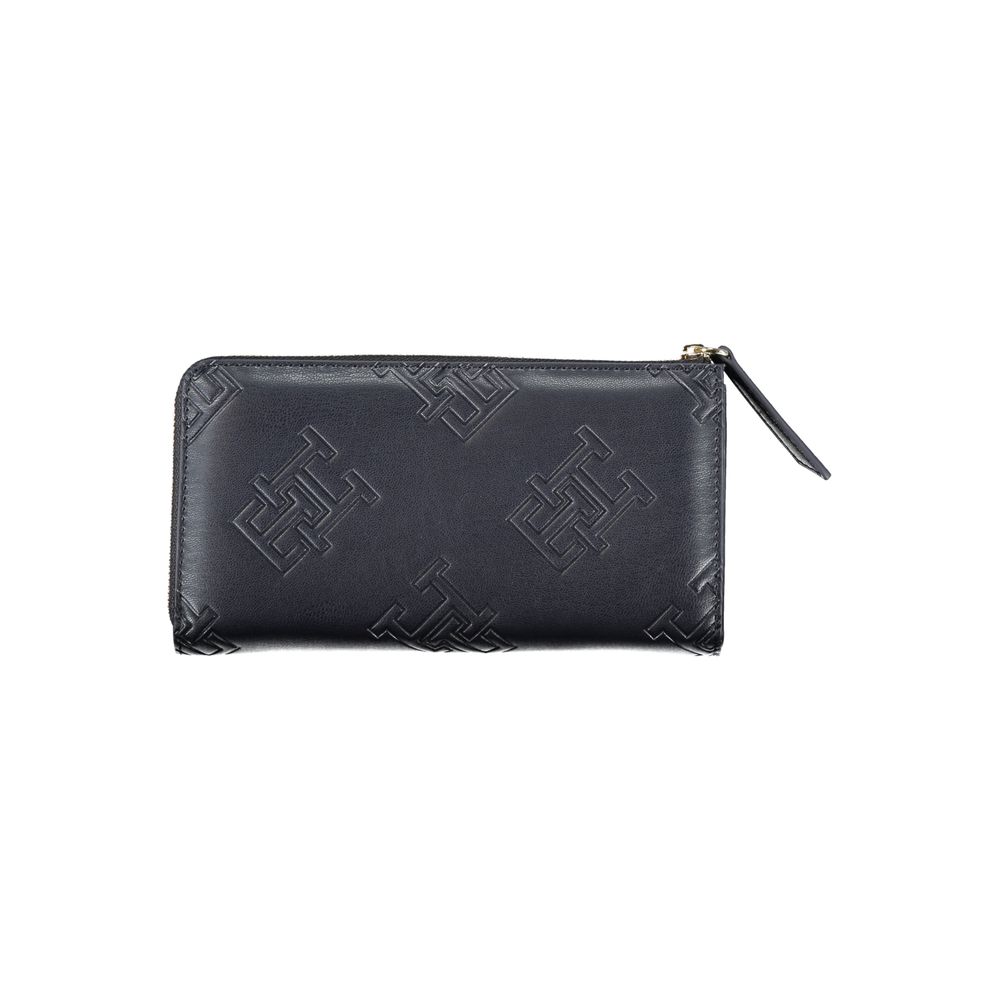 Tommy Hilfiger Elegantna modra denarnica z zadrgo