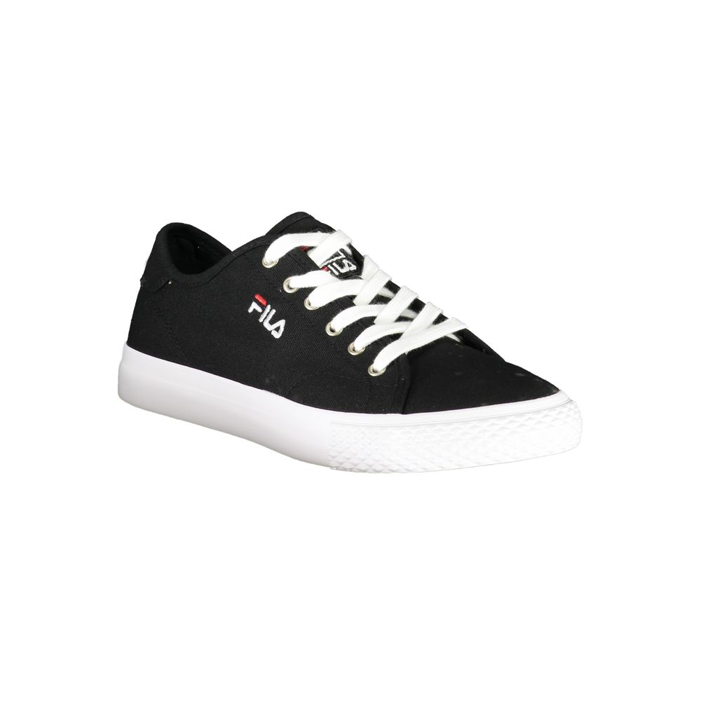 Športne superge Fila Sleek Black z vezalkami