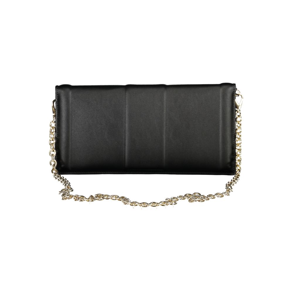 Mario Valentino Black Polyethylene Women Handbag