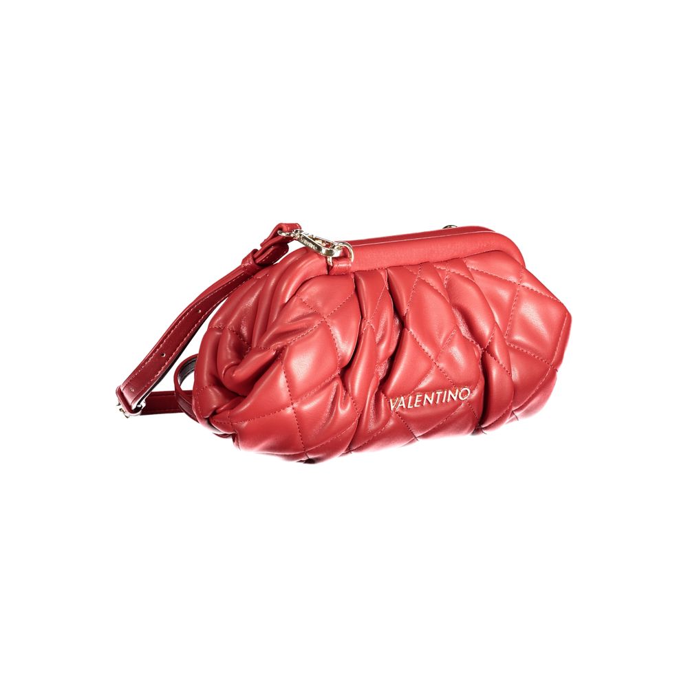 Mario Valentino Red Polyethylene Handbag