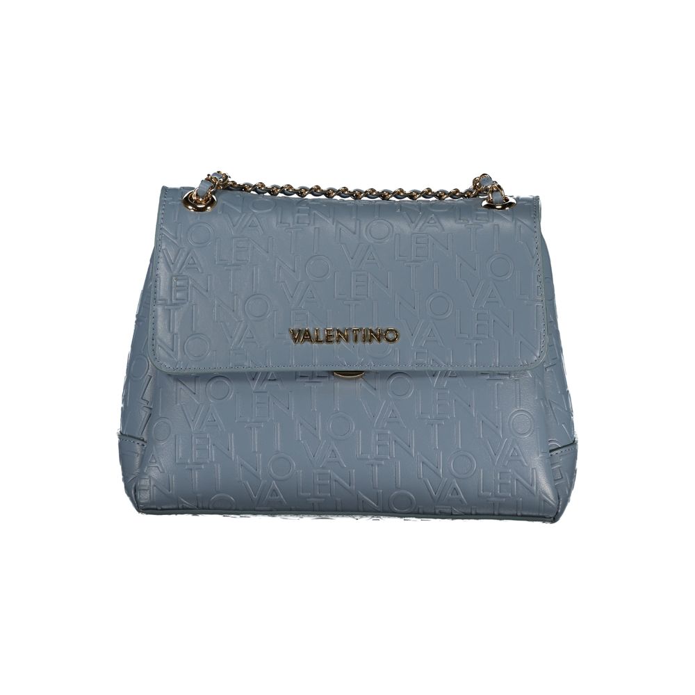 Mario Valentino Light Blue Polyethylene Women Handbag