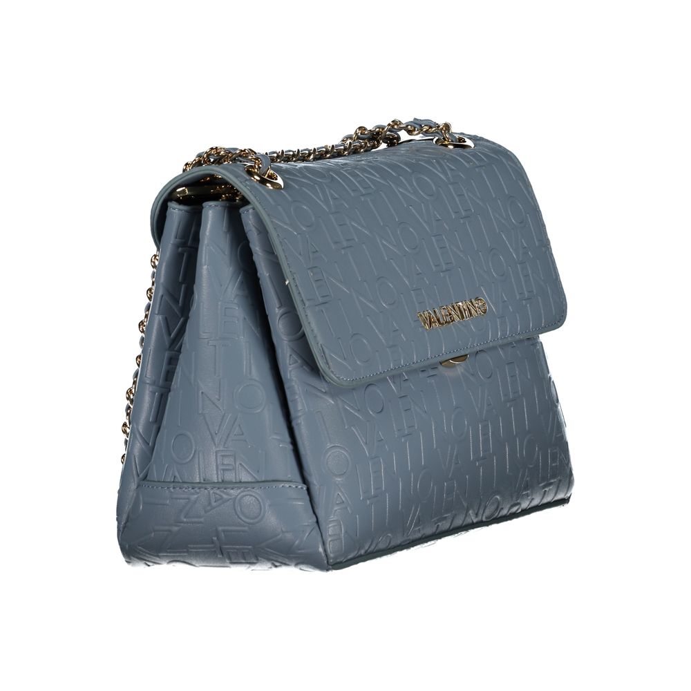 Mario Valentino Light Blue Polyethylene Women Handbag