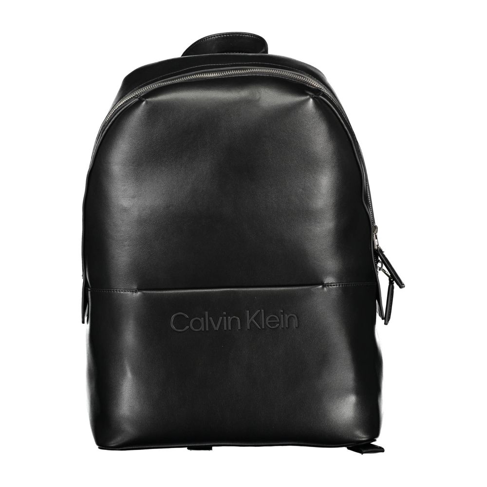 Calvin Klein Črni poliester moški nahrbtnik