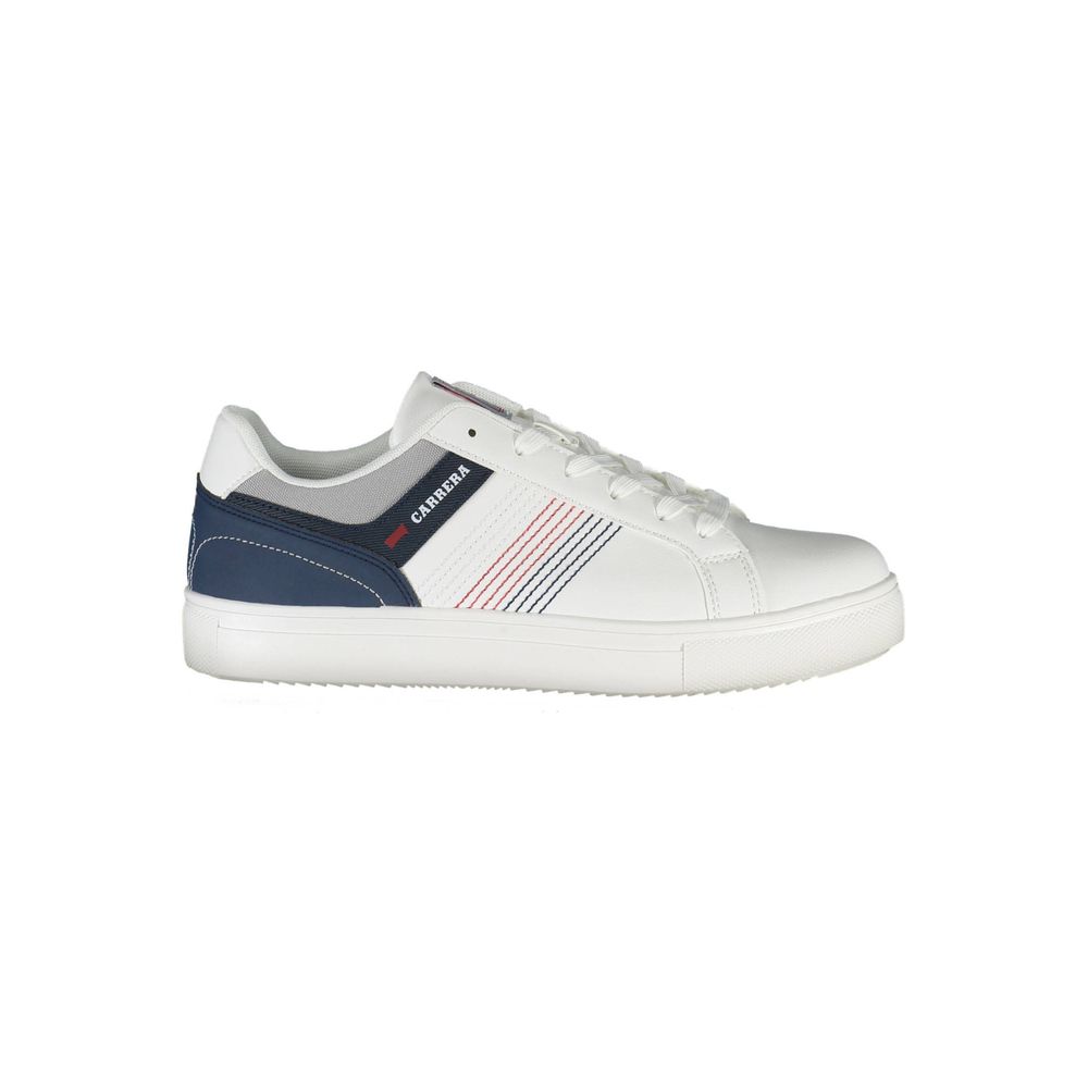 Carrera White Eco Leather Moški športni copati