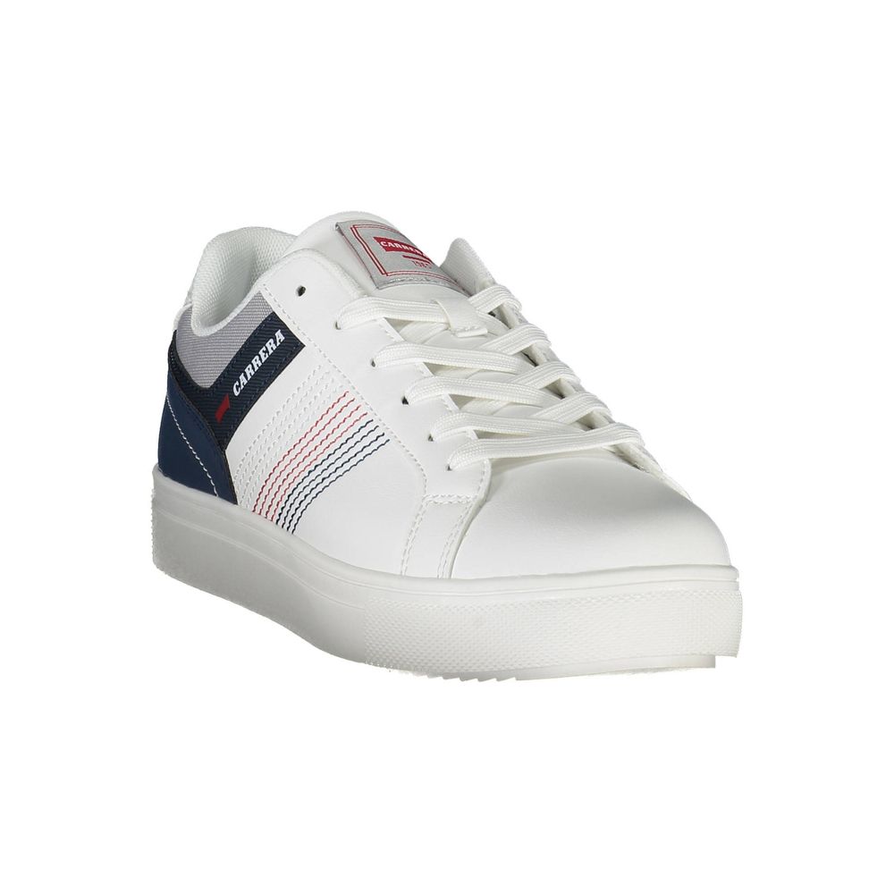 Carrera White Eco Leather Moški športni copati