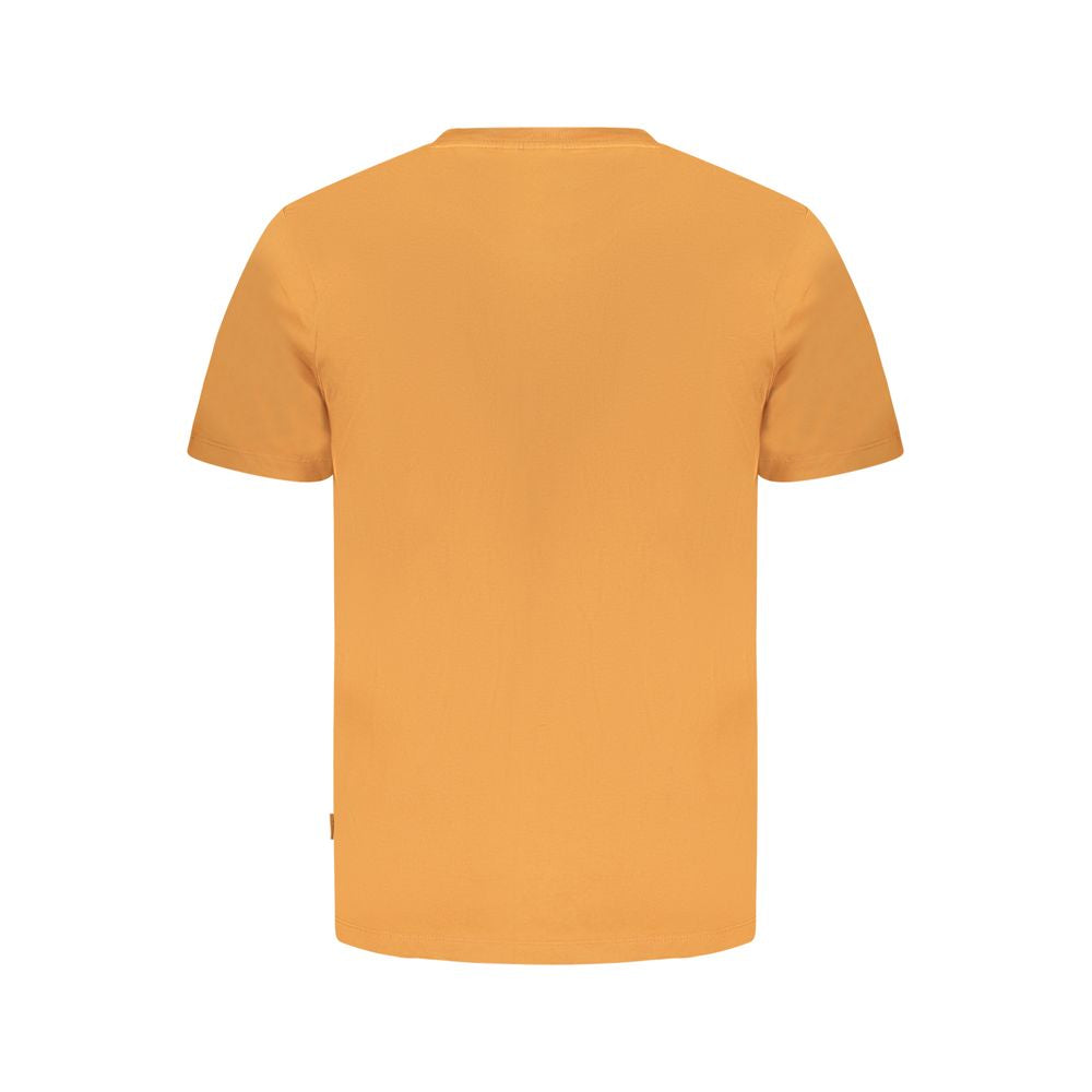 Pepe Jeans Oranžna bombažna majica