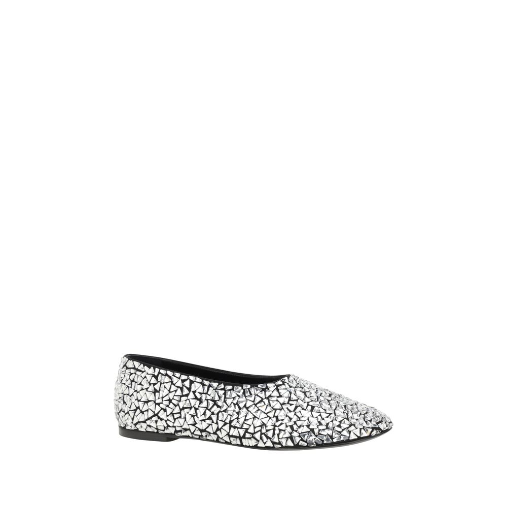 Proenza Schouler Glove Embellished Ballerinas