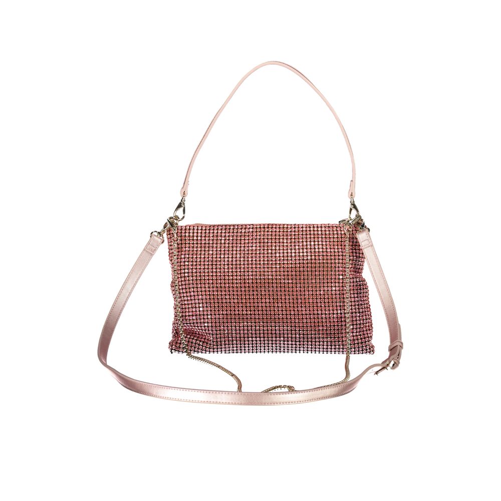 Mario Valentino Pink Polyester Women Handbag