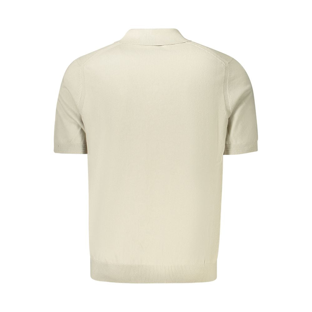 Hugo Boss Bež bombažni pulover