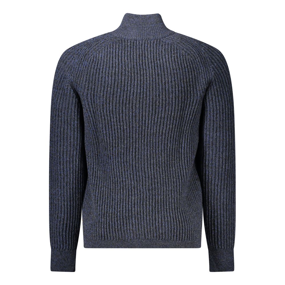 Hugo Boss Modra volnena moška jopica