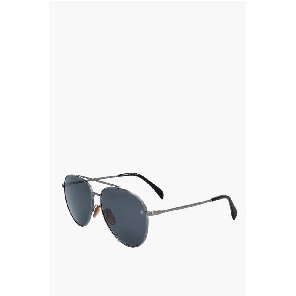 David Beckham Metal-framed Aviator Sunglasses