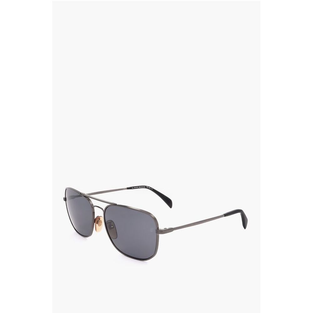 David Beckham Aviator sončna očala s kovinskim Frame