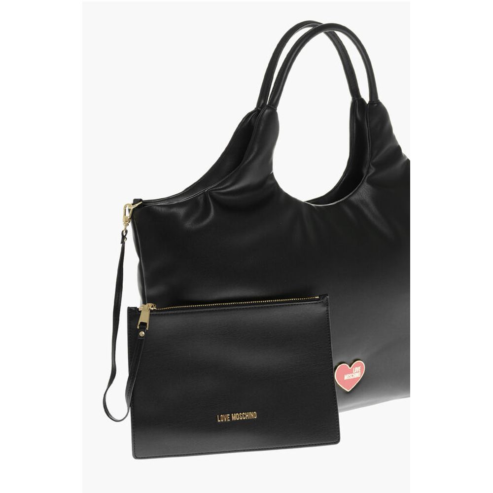 Moschino Padded MARSHMALLOW Hobo Bag with Matching Pouch