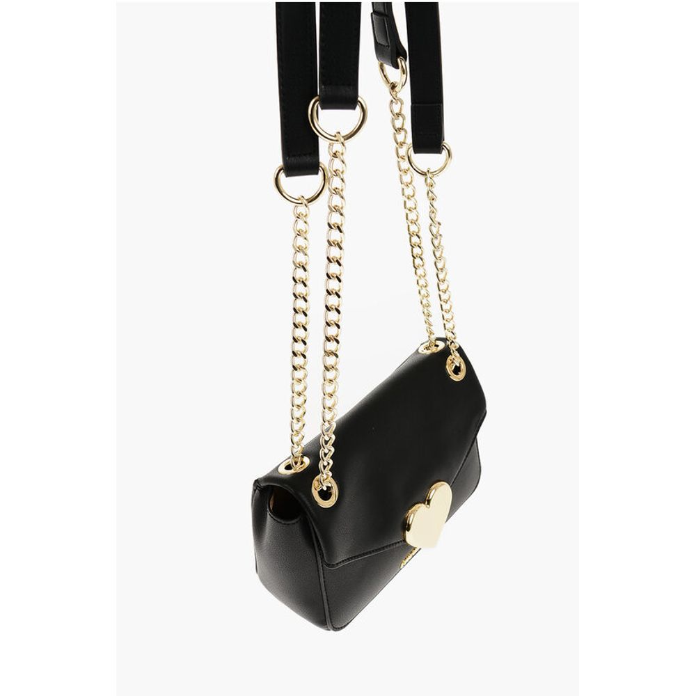 Moschino LOVE Faux Leather ECO-FRIENDLY GRACIOUS Shoulder Bag with Me