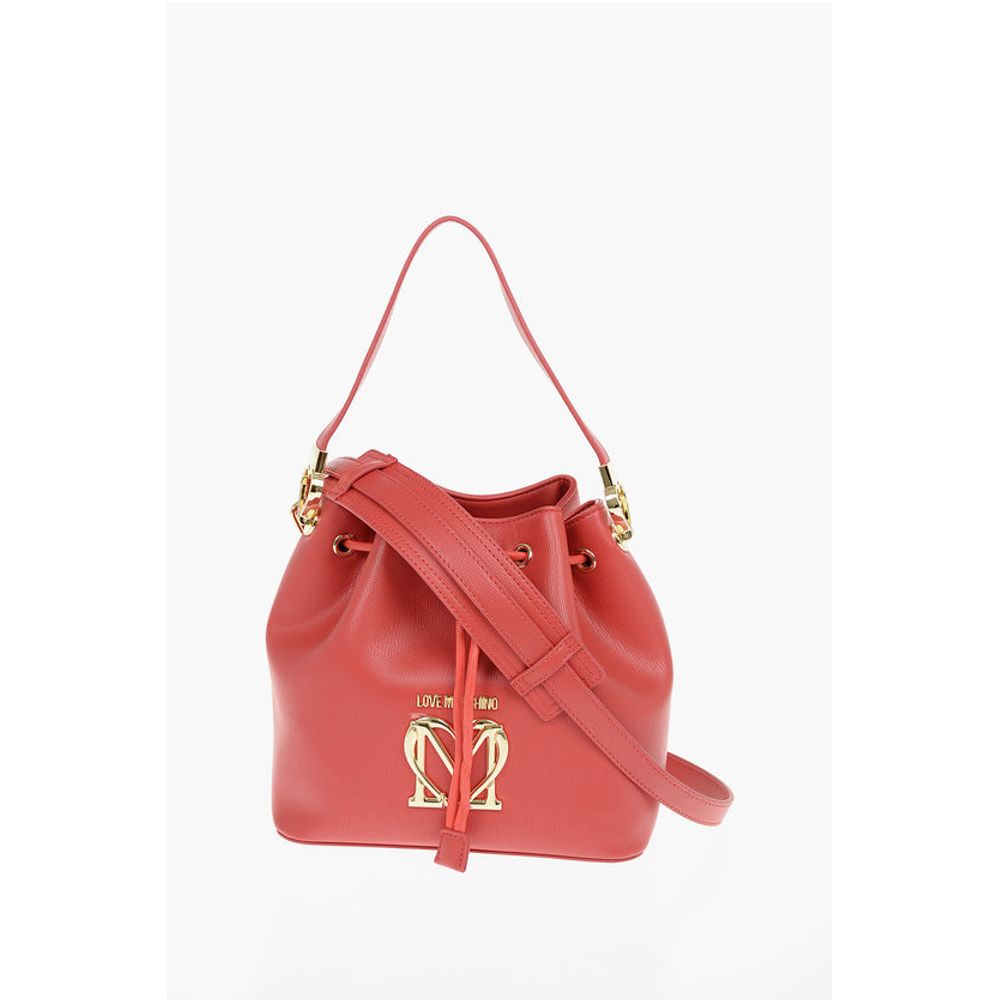 Moschino LOVE Bucket Bag with Braided Rope