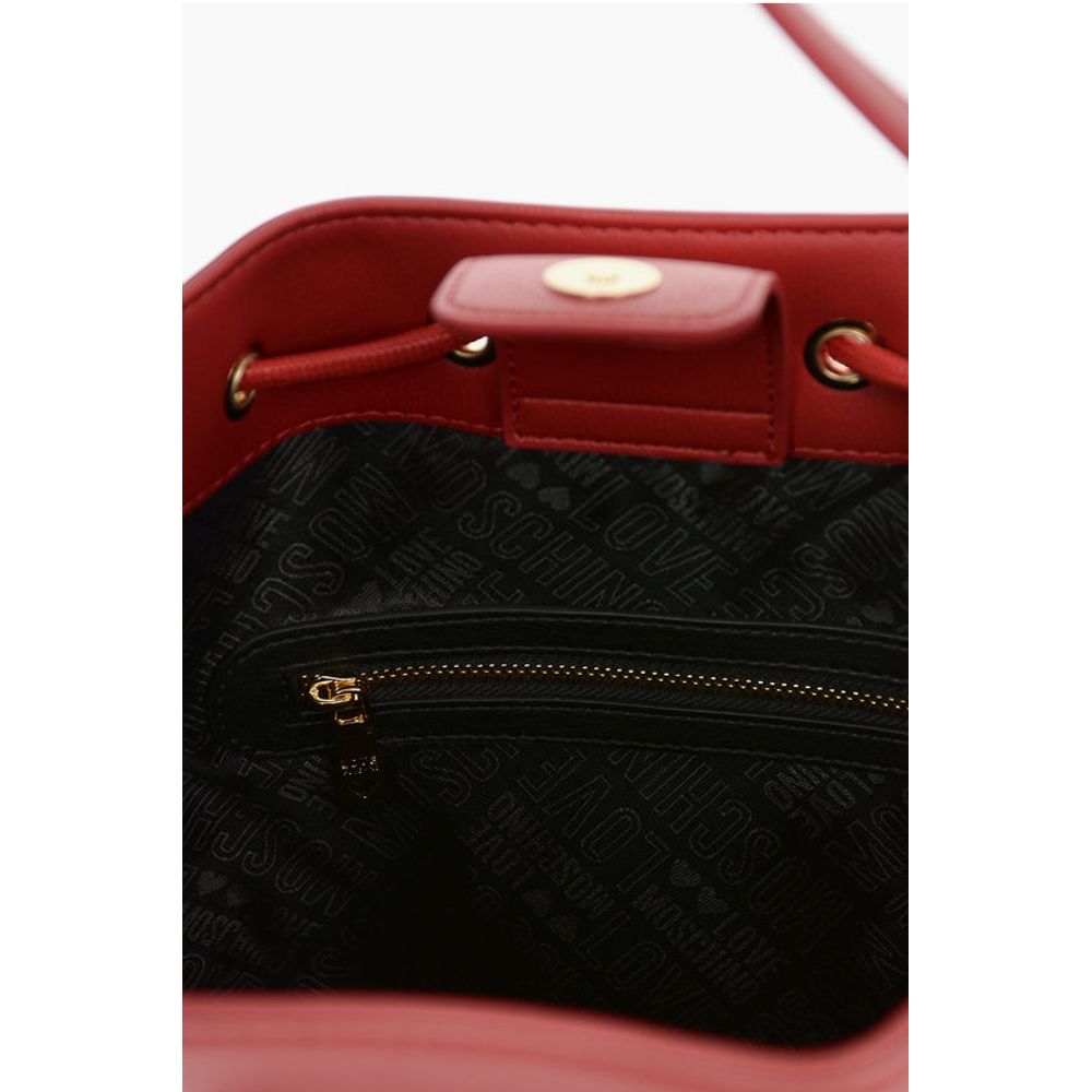 Moschino LOVE Bucket Bag with Braided Rope