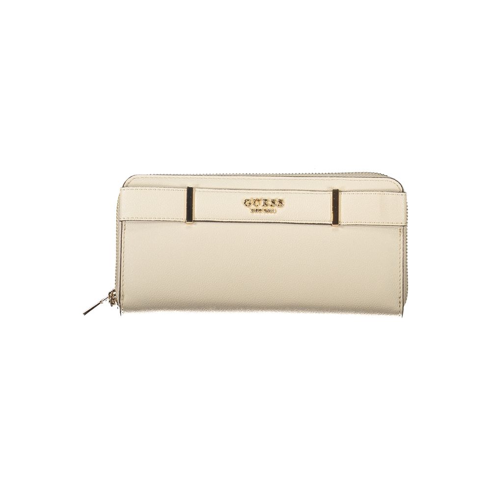 Guess Jeans Beige Polyethylene Ženska denarnica