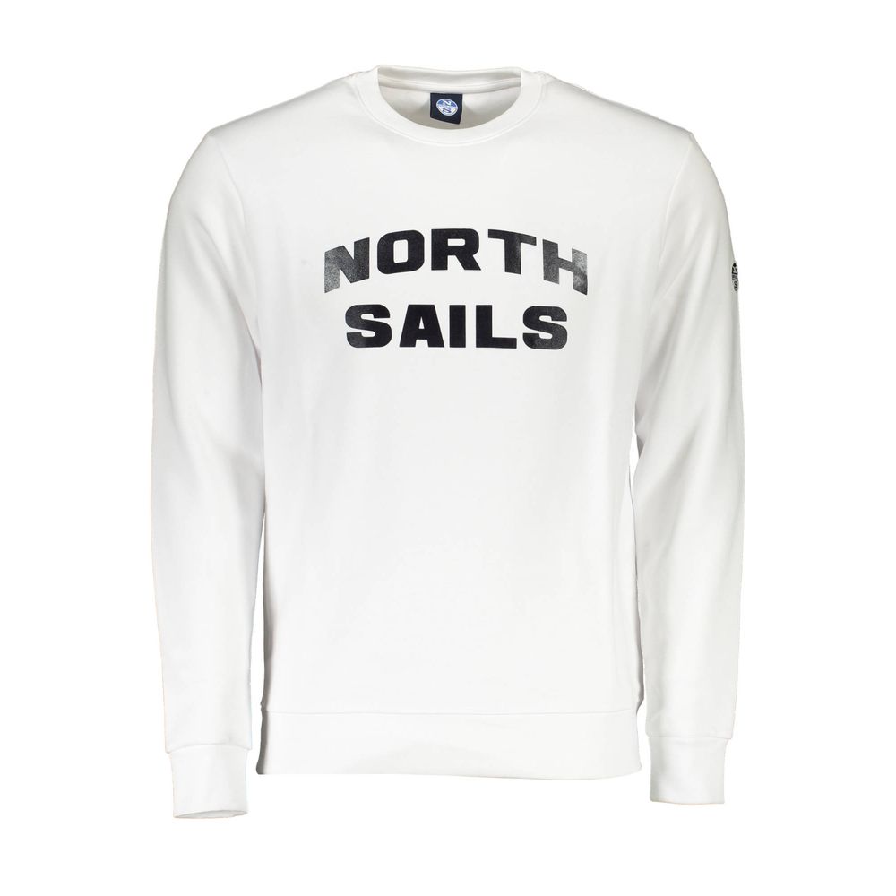 North Sails Bela bombažna moška jopa