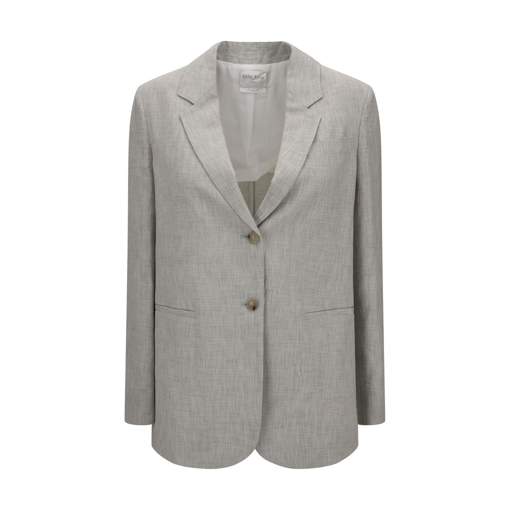 Forte_Forte Fil à fil oversized Blazer