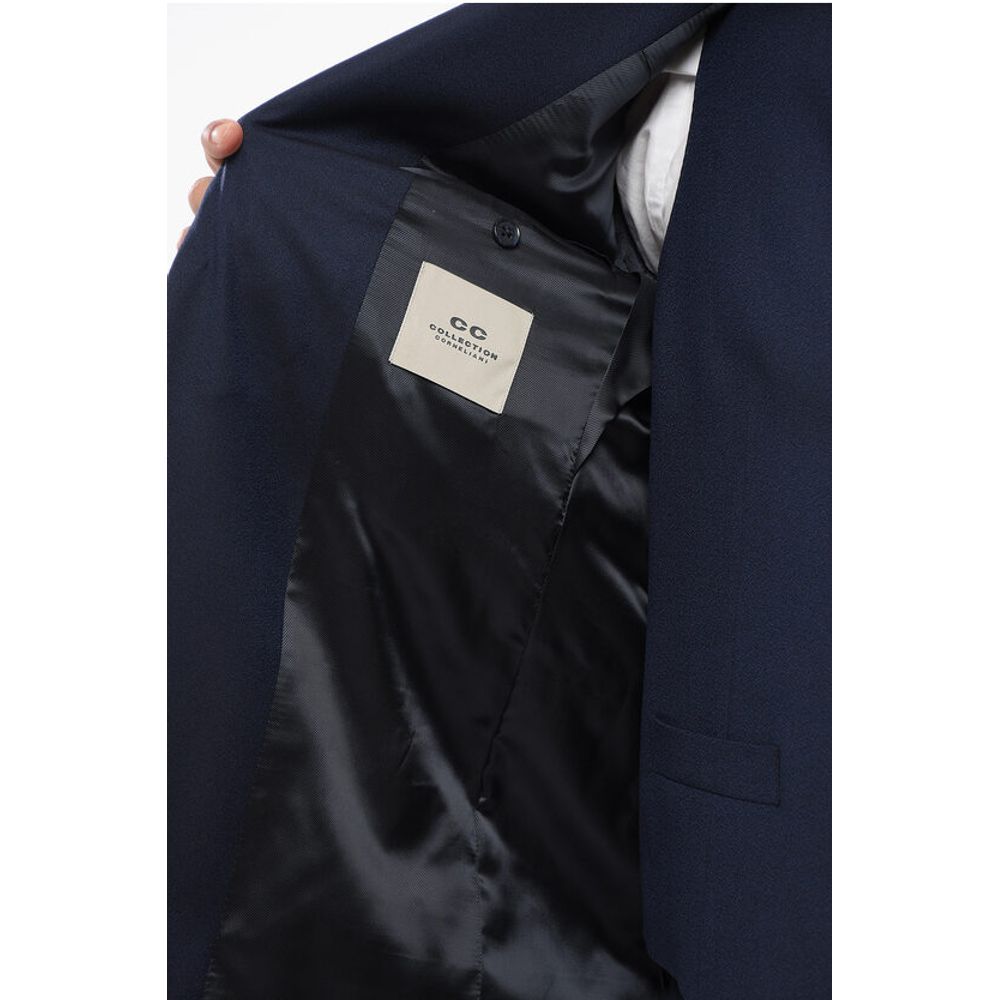 Corneliani CC COLLECTION 3-Piece REFINED Suit with Peak Lapel