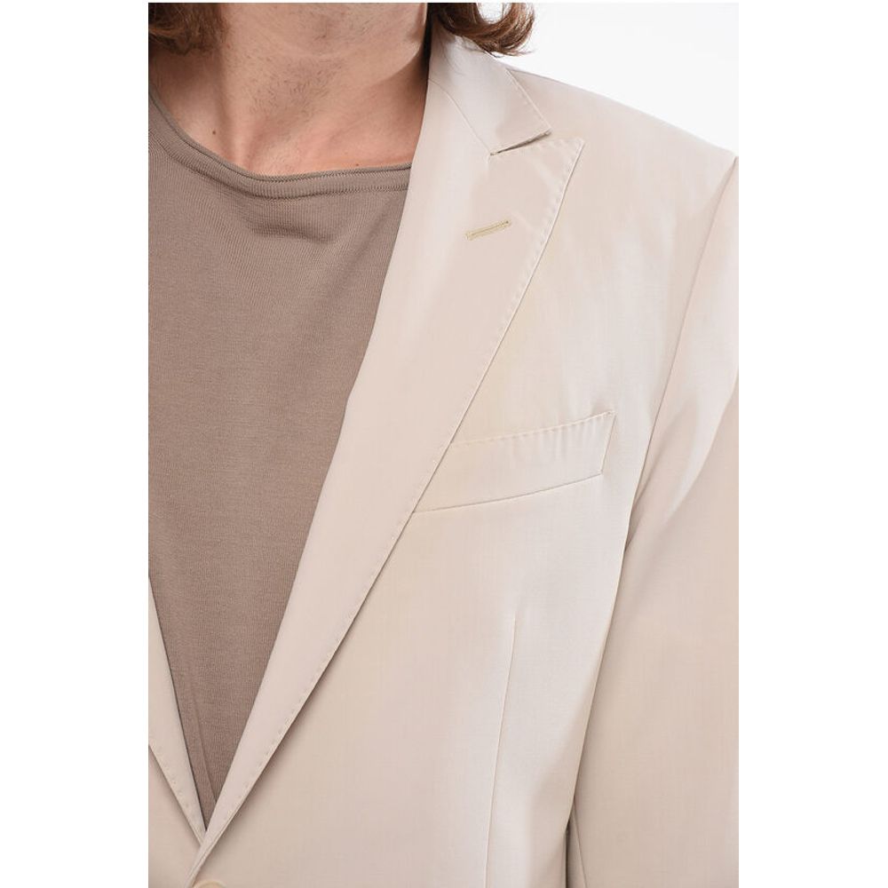 Corneliani Virgin Wool Suit with Peack Lapel