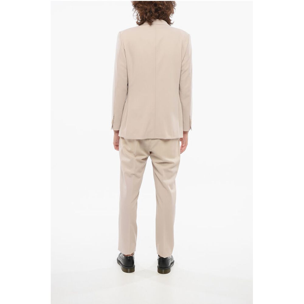 Corneliani Virgin Wool Suit with Peack Lapel