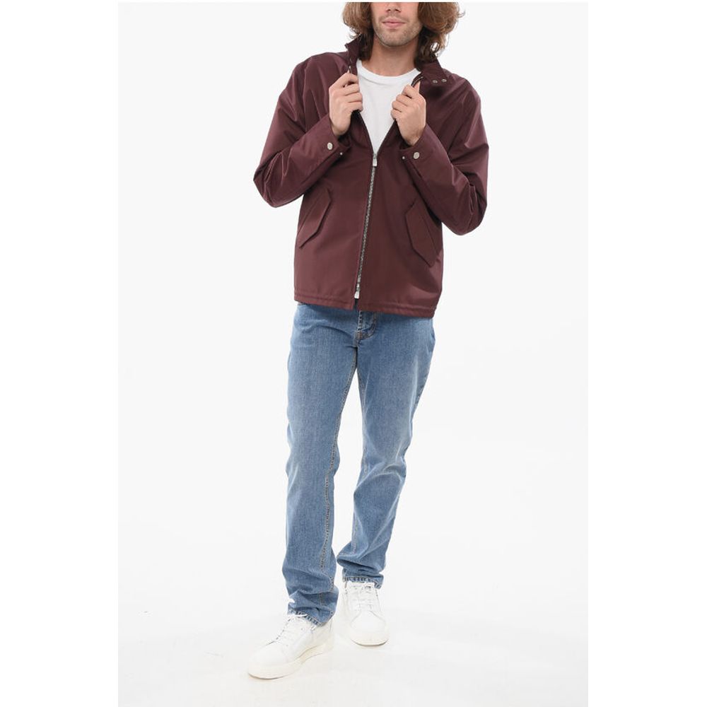 Corneliani Button-down Neck Windbreaker Jacket