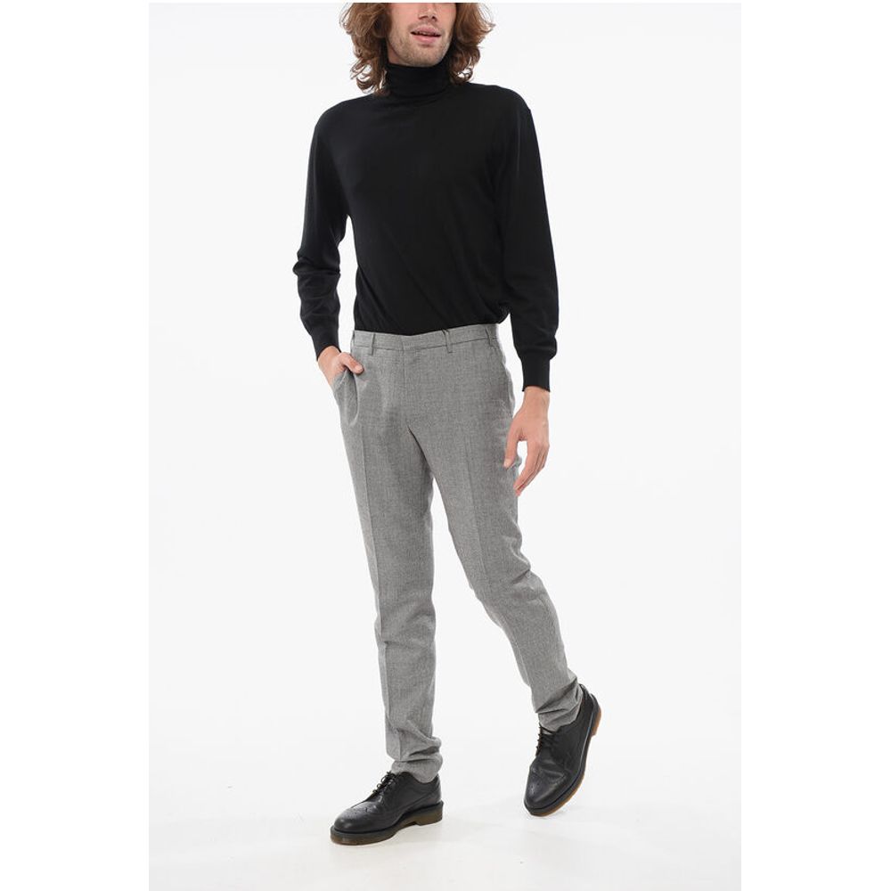 Corneliani CC COLLECTION Houndstooth hlače REWARD