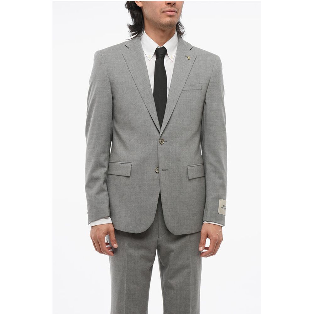 Corneliani CC COLLECTION Stretch Virgin Wool REFINED Suit