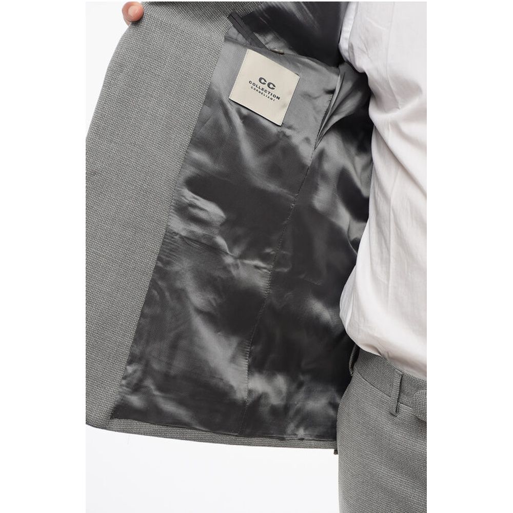 Corneliani CC COLLECTION Stretch Virgin Wool REFINED Suit