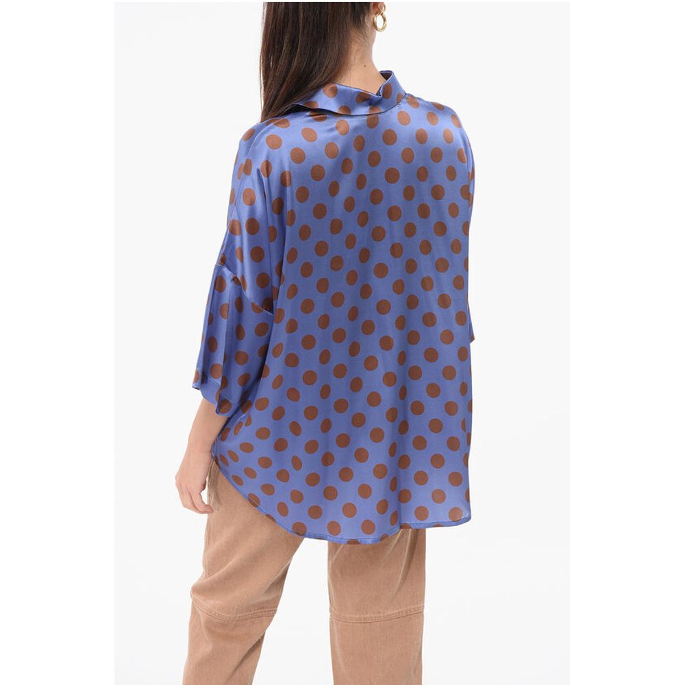 Stephan Janson Dotted Silk Shirt