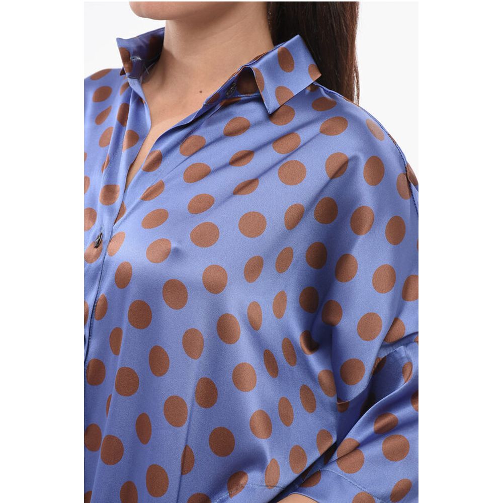 Stephan Janson Dotted Silk Shirt