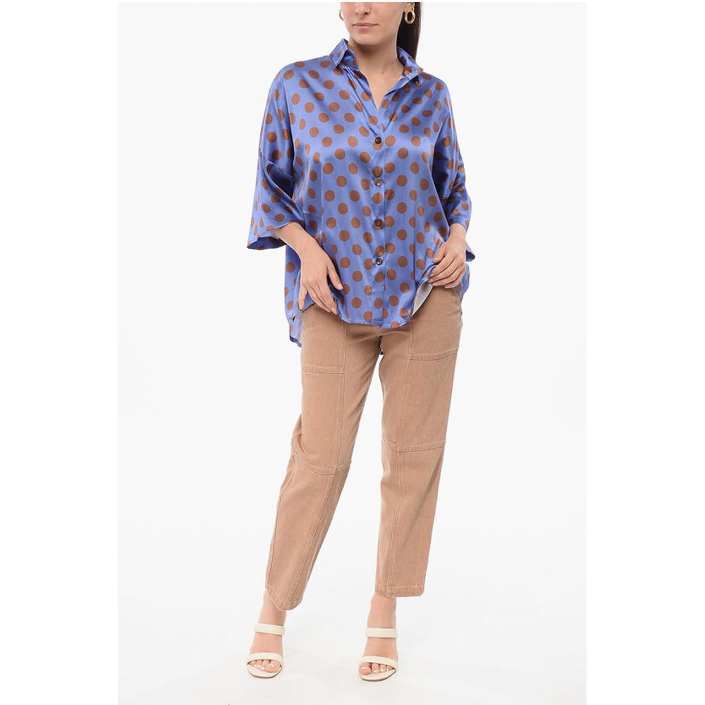 Stephan Janson Dotted Silk Shirt