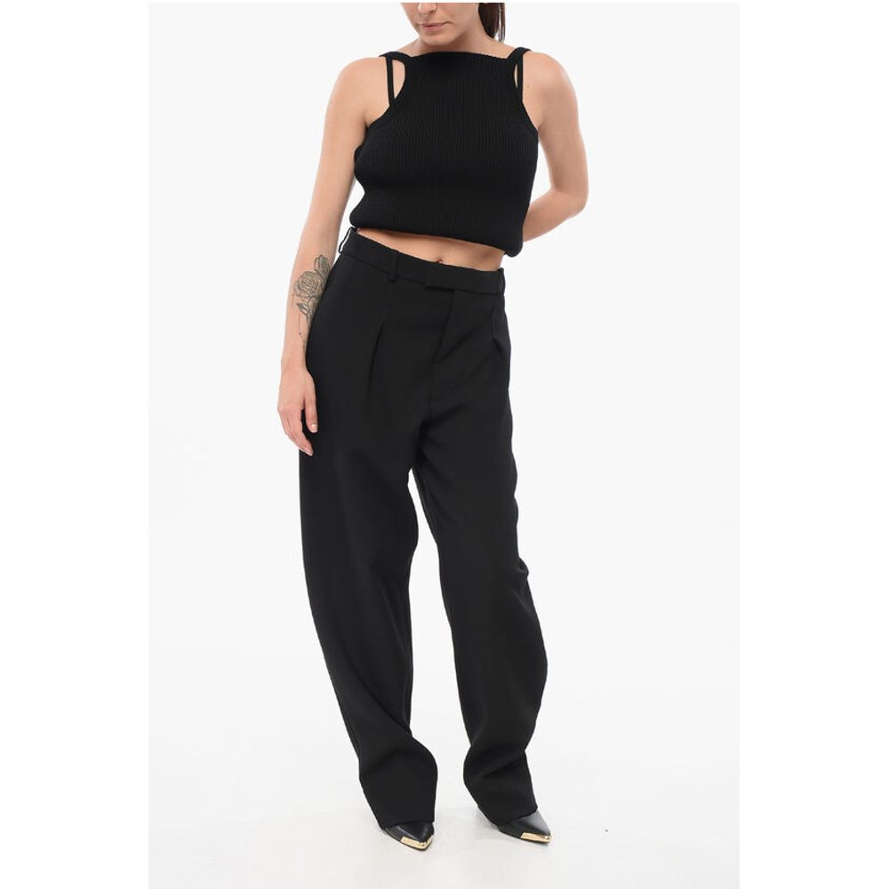 Wardrobe.Nyc Pleated Wide Leg Pants