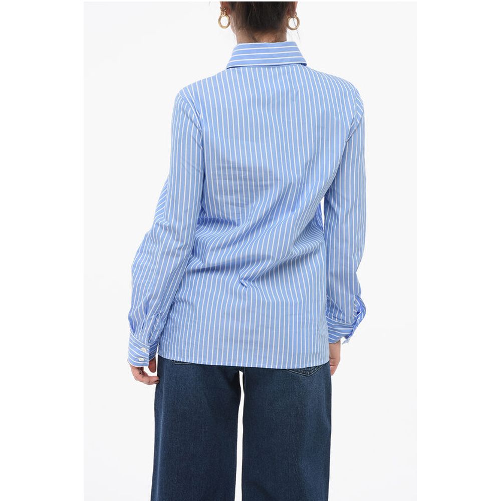 Department 5 Striped Print Long Sleeved Shirt