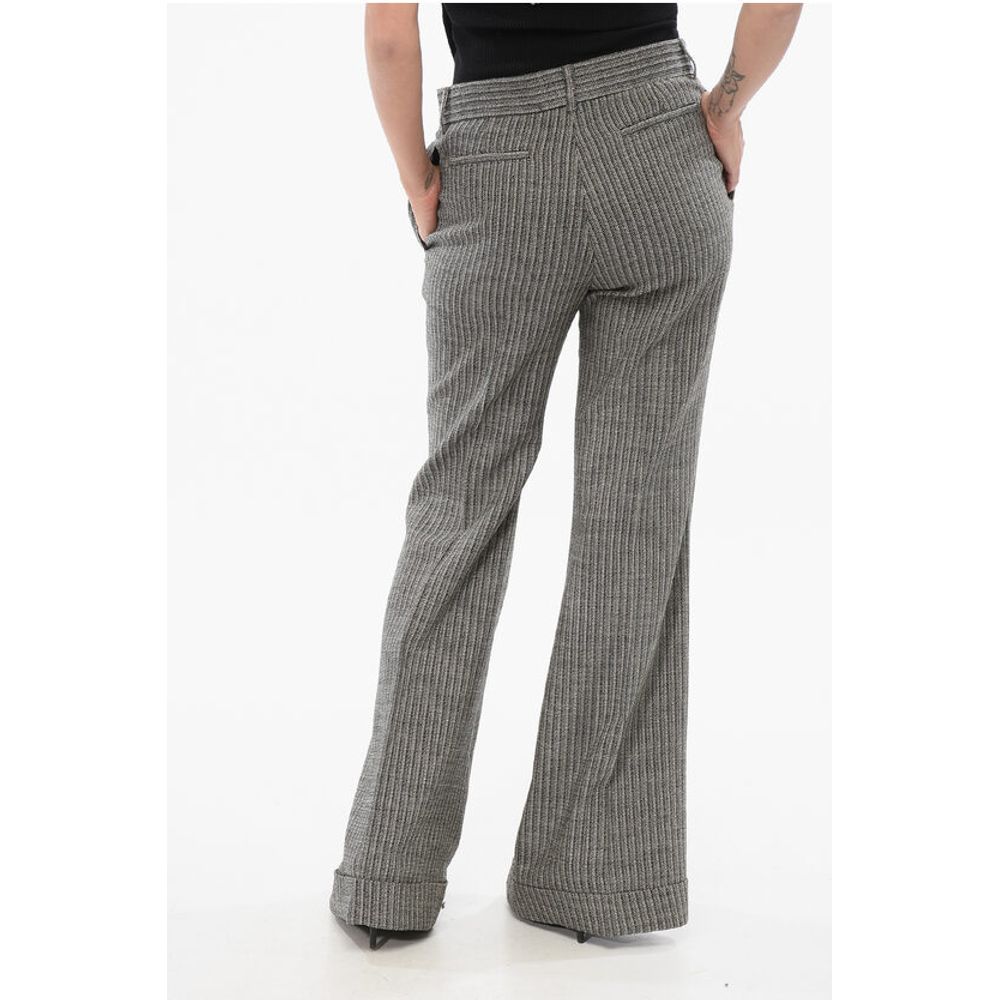 Acne Studios Wide-leg Pants with Turn-up Hems