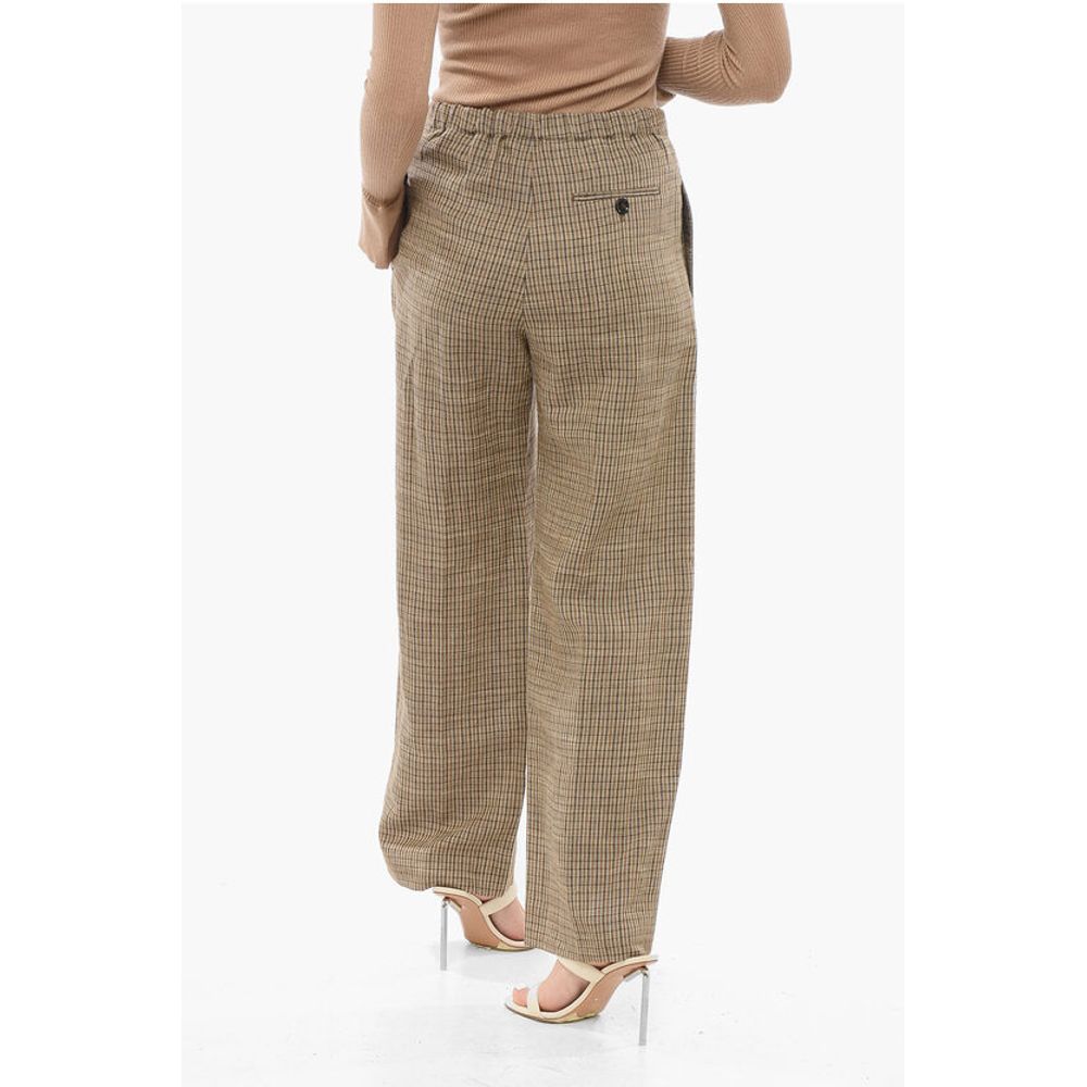 Acne Studios Pleated Cropped Pants