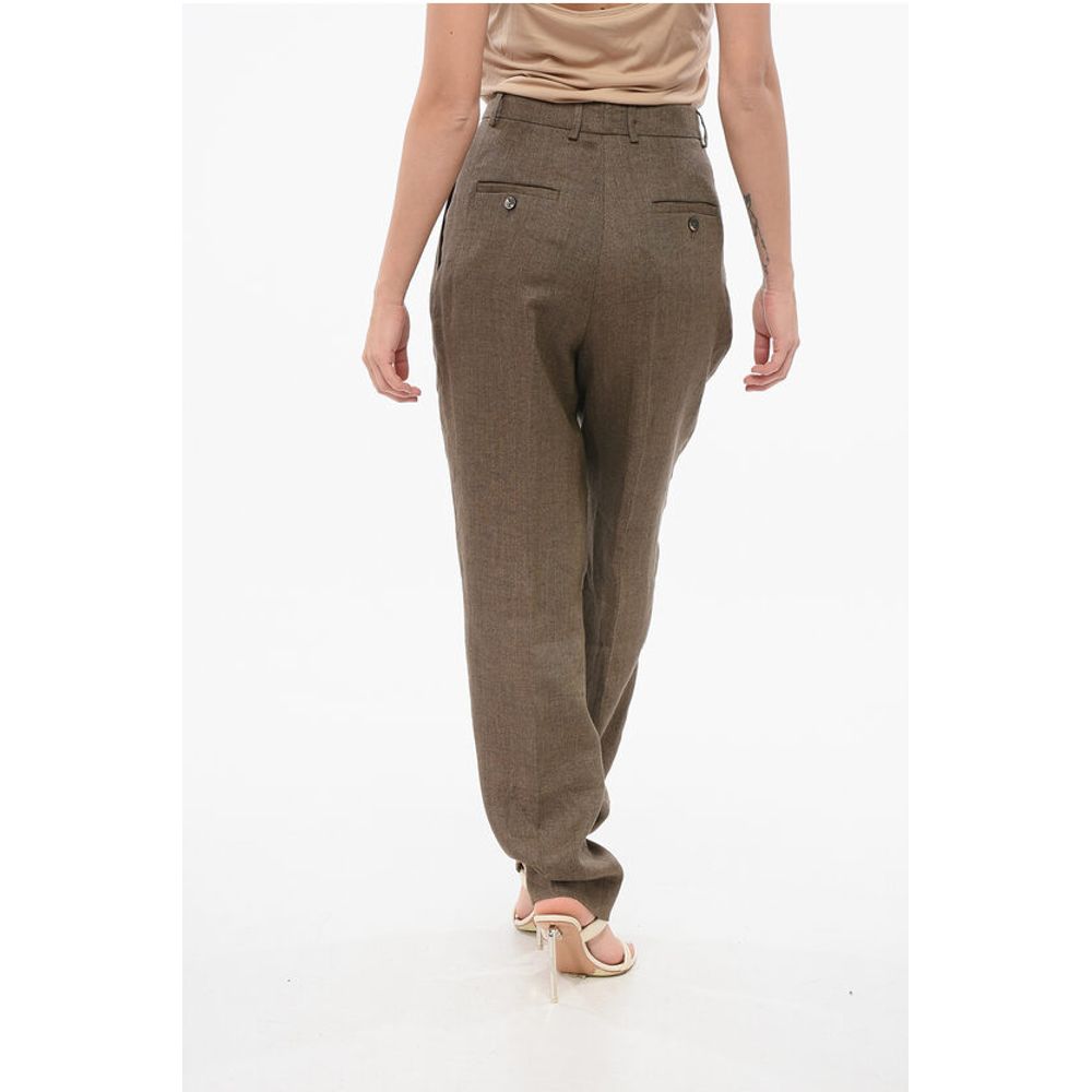 QL2 Linen Herringbone ROSANNA Pants