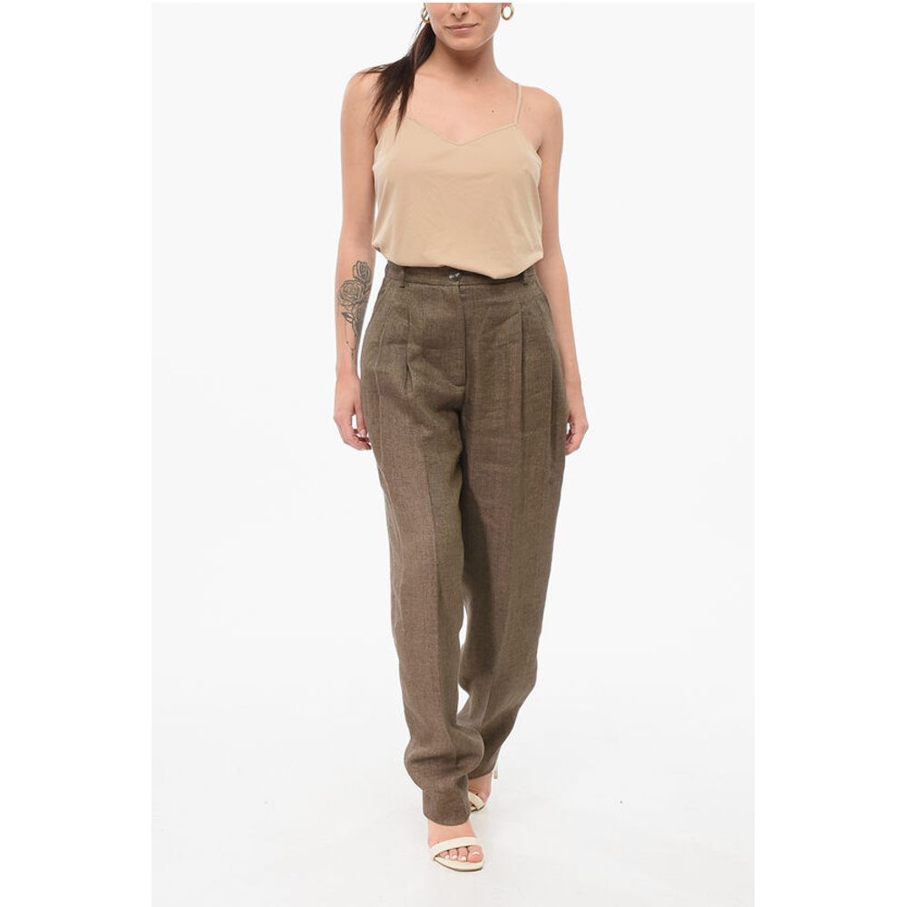QL2 Linen Herringbone ROSANNA Pants
