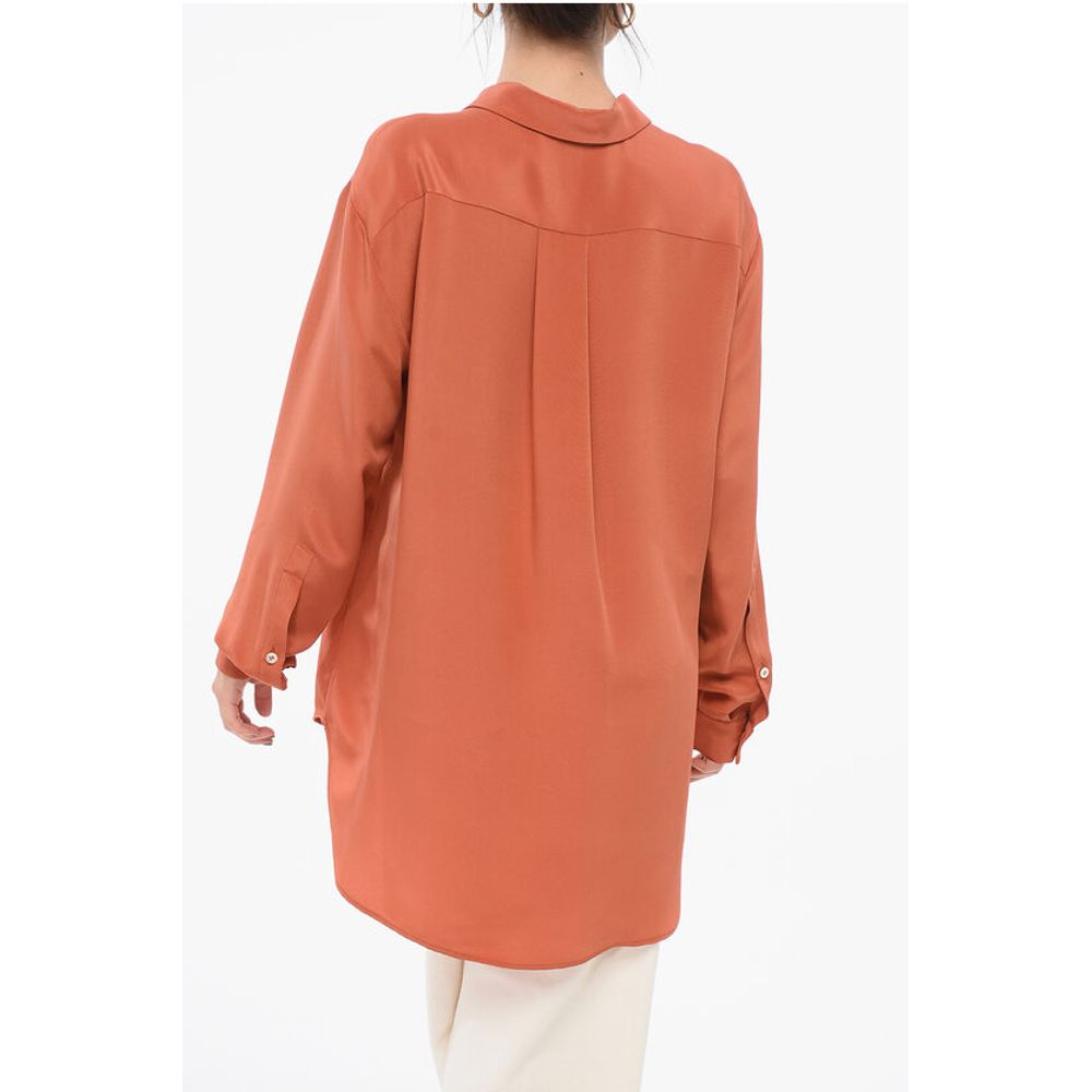 Super Blond Silk Oversized Shirt