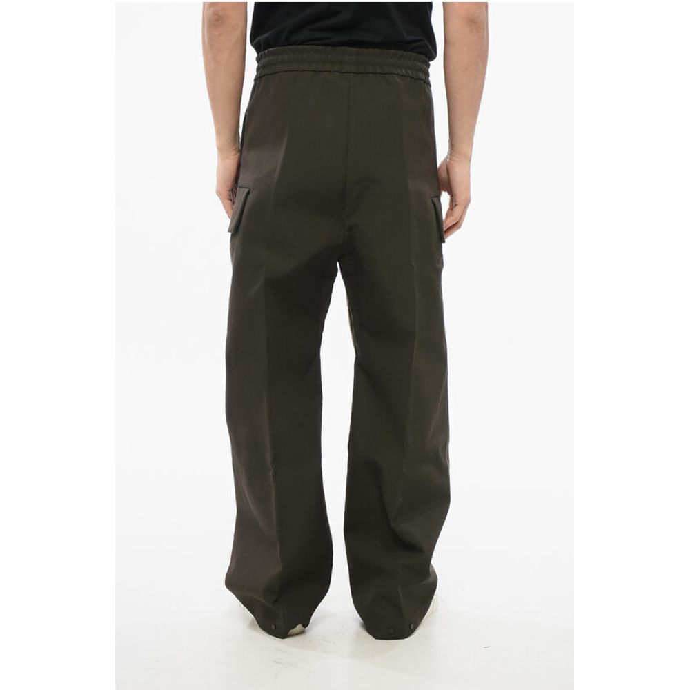 Fear Of God Single-pleated Wool Blend Cargo Pants with Elastic Waistband