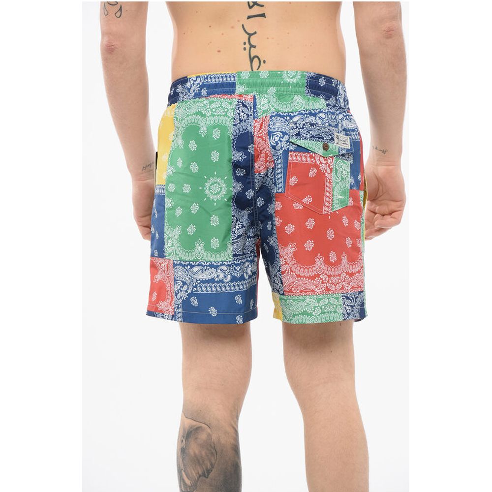 Polo Ralph Lauren Bandana Patterned Swim Shorts