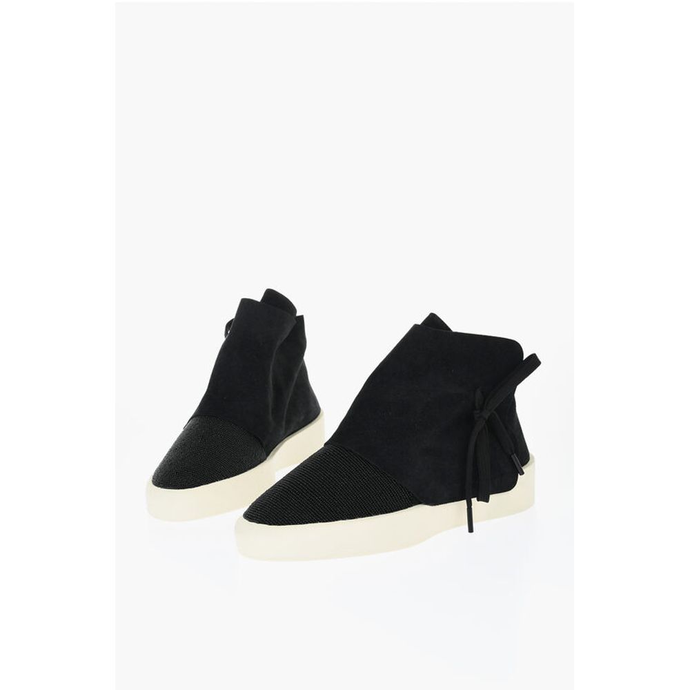 Fear Of God High-Top Leather Aneakers With Bead Details