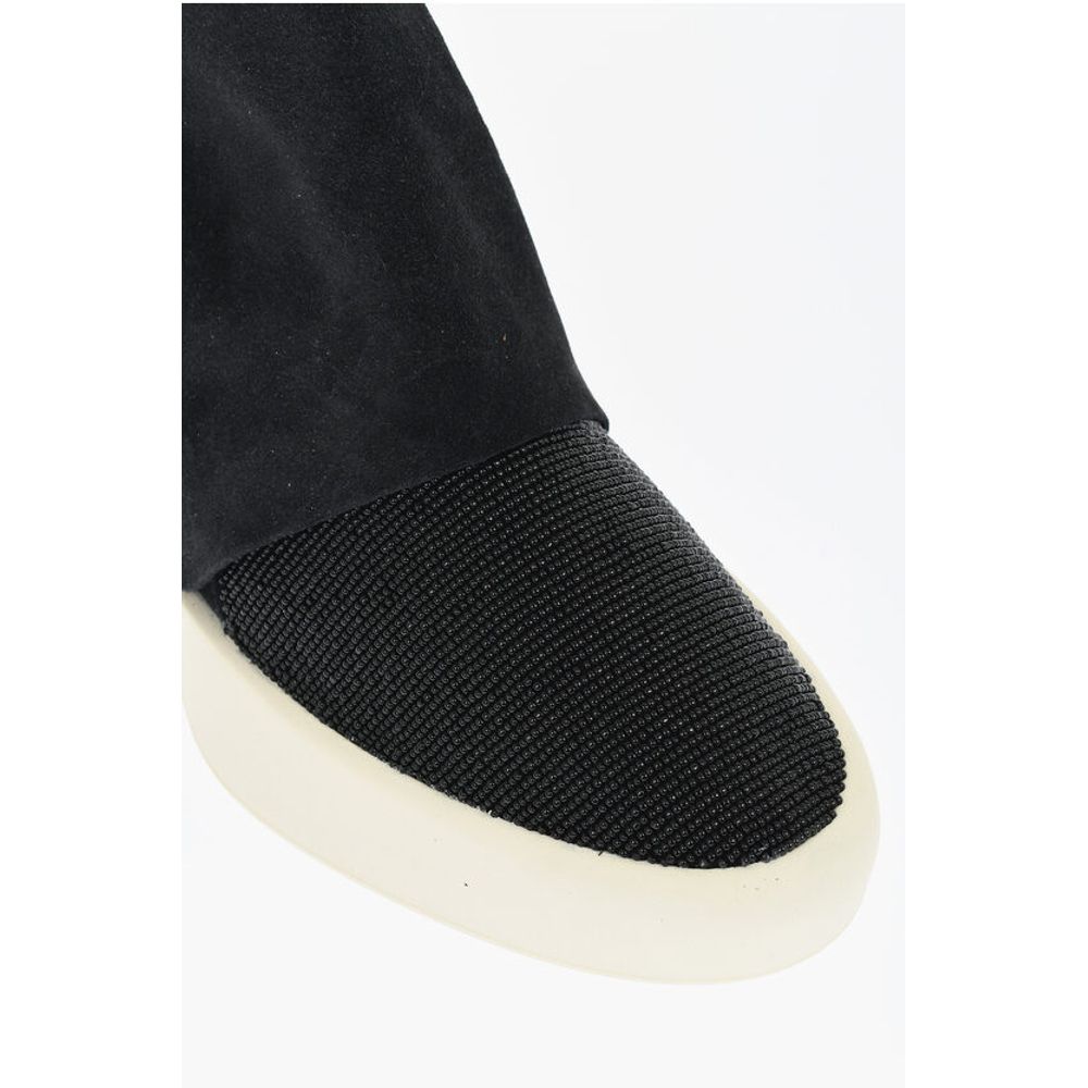 Fear Of God High-Top Leather Aneakers With Bead Details