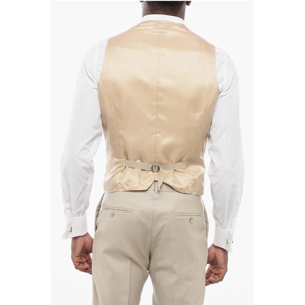 Tagliatore 3-Piece Suit with Satin Peak Lapel