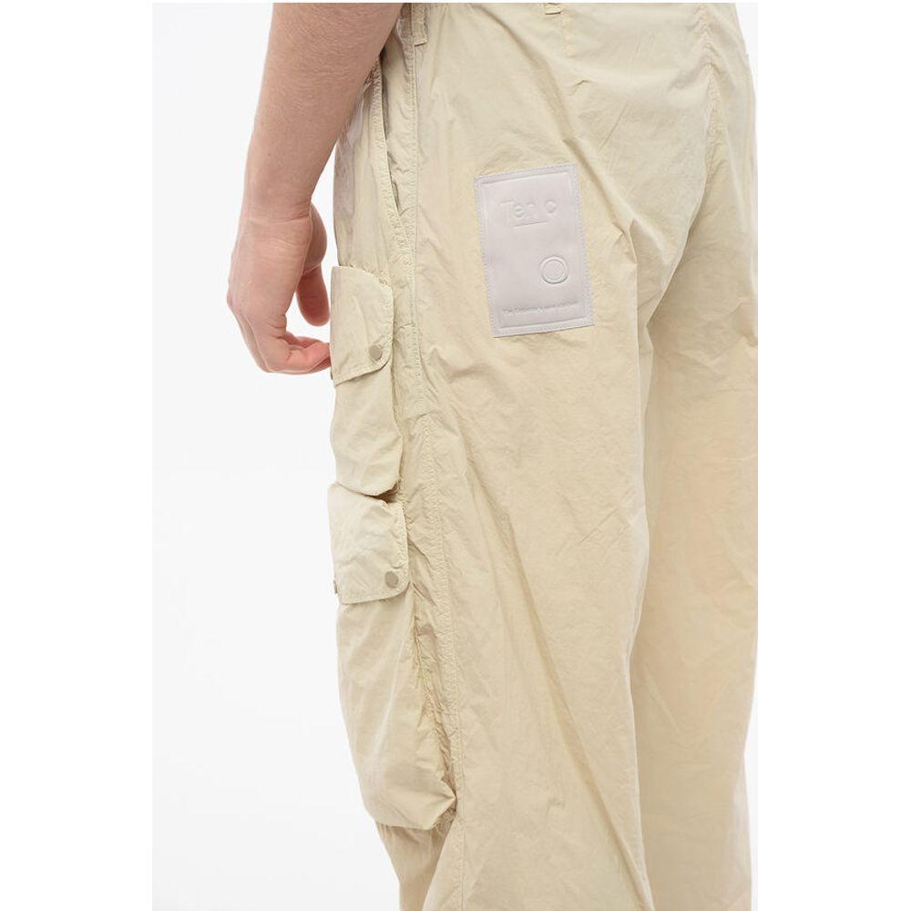 Ten c Nylon Cargo Pants with Belt Loops
