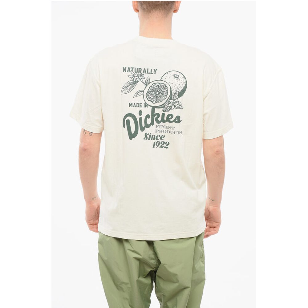 Dickies Cotton Crew-neck T-shirt with Maxi Printed Back