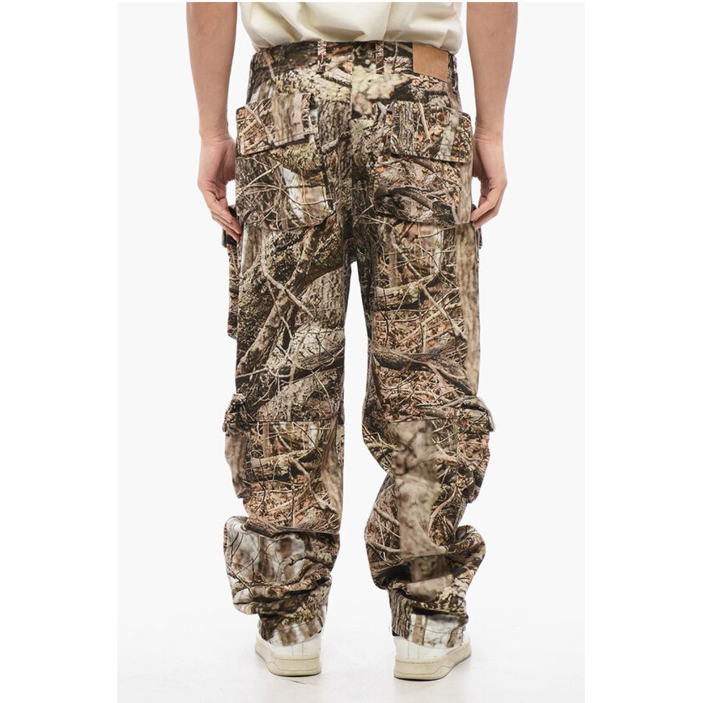 1989 Studio Patterned Cargo Jeans with Ankle Zip 20cm